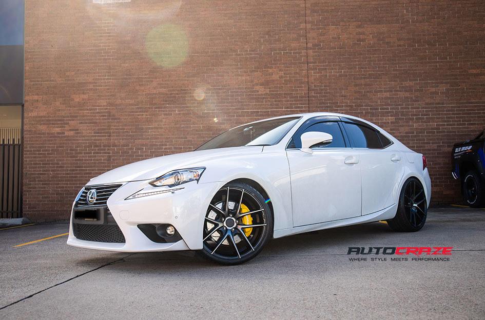 LEXUS-IS350-TARGA-BLACK-MACHINED-FACE
